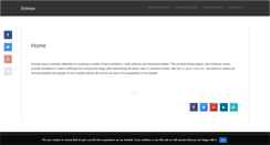 Desktop Screenshot of dowser.org