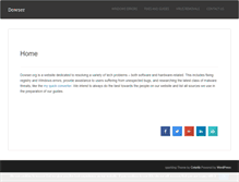 Tablet Screenshot of dowser.org